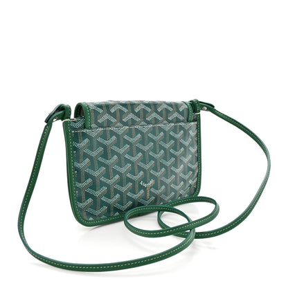Goyardine Plumet Wallet Clutch Green