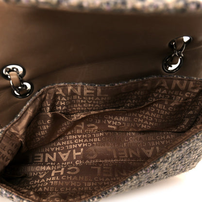 Tweed Small Fantasy Flap Grey