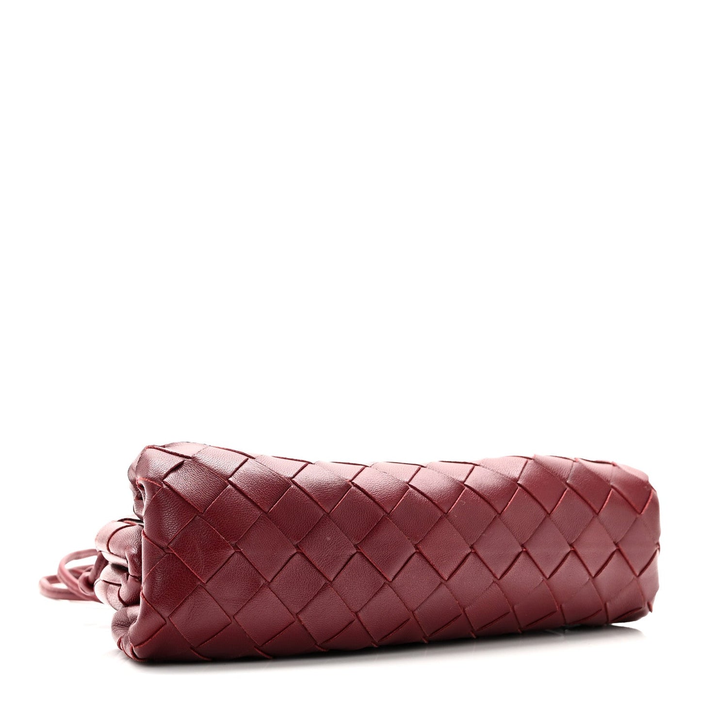 Nappa Intrecciato The Mini Pouch Bordeaux