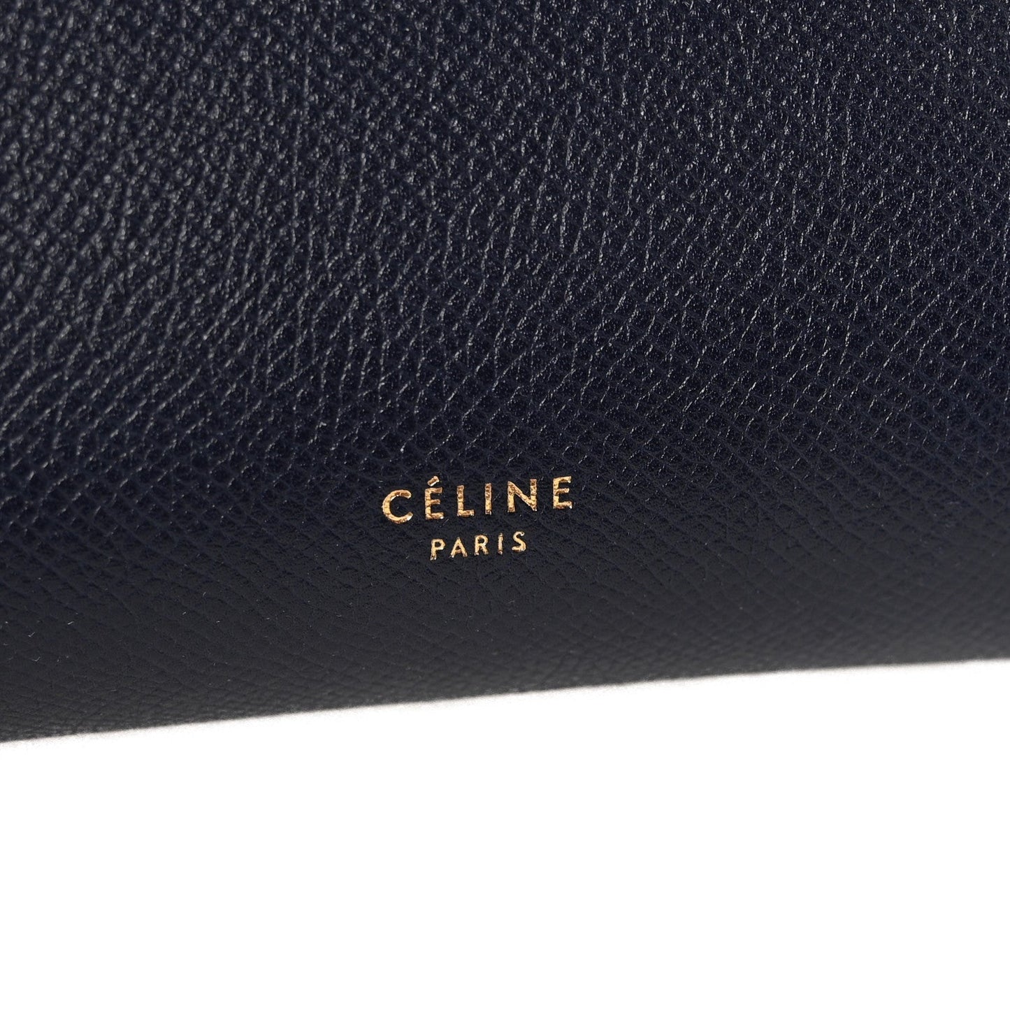 Grained Calfskin Micro Belt Bag Midnight