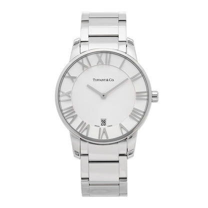 Stainless Steel 37mm Atlas 2-Hand Quartz Watch