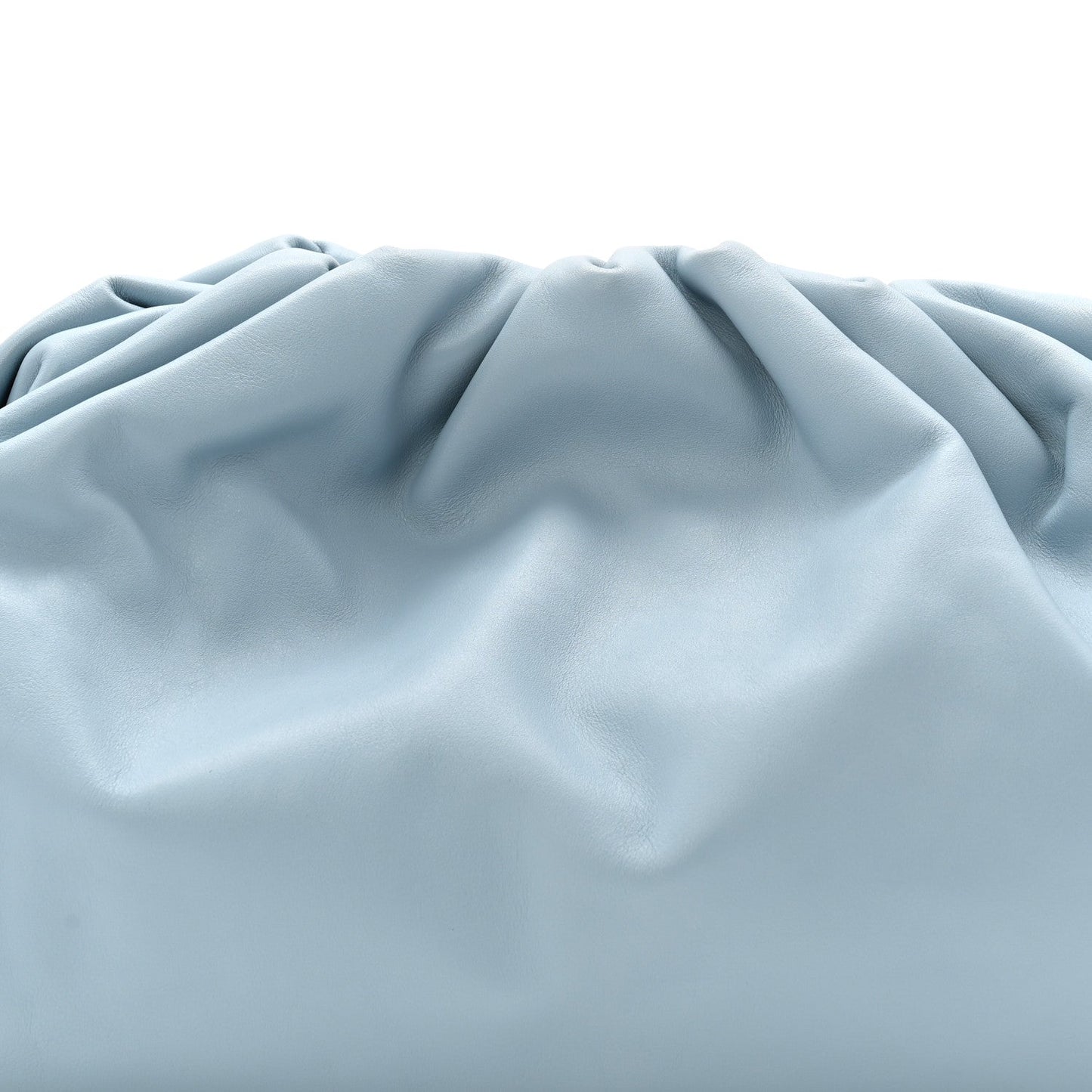 Smooth Butter Calf The Pouch Oversized Clutch Ice