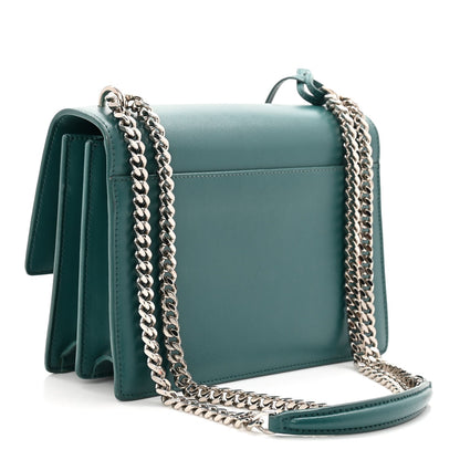 Calfskin Medium Monogram Sunset Malachite