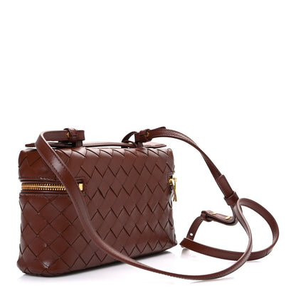 Nappa Intrecciato Bang Bang Vanity Case Sapele