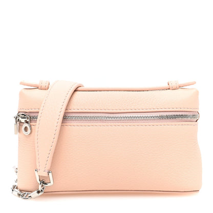 Grained Calfskin Extra Pocket Mini Pouch Candoglia Marble