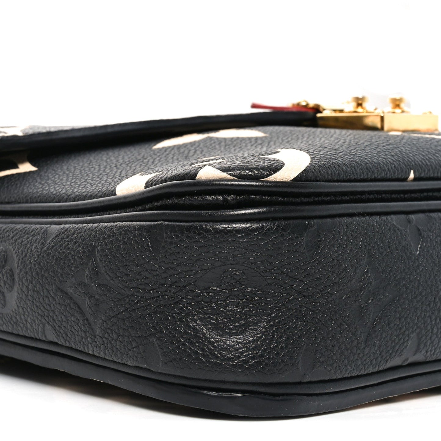 Empreinte Monogram Giant Crafty Pochette Metis Black Creme