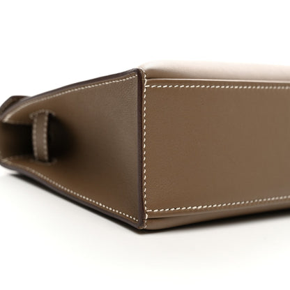 Swift Kelly Pochette Clutch Etoupe
