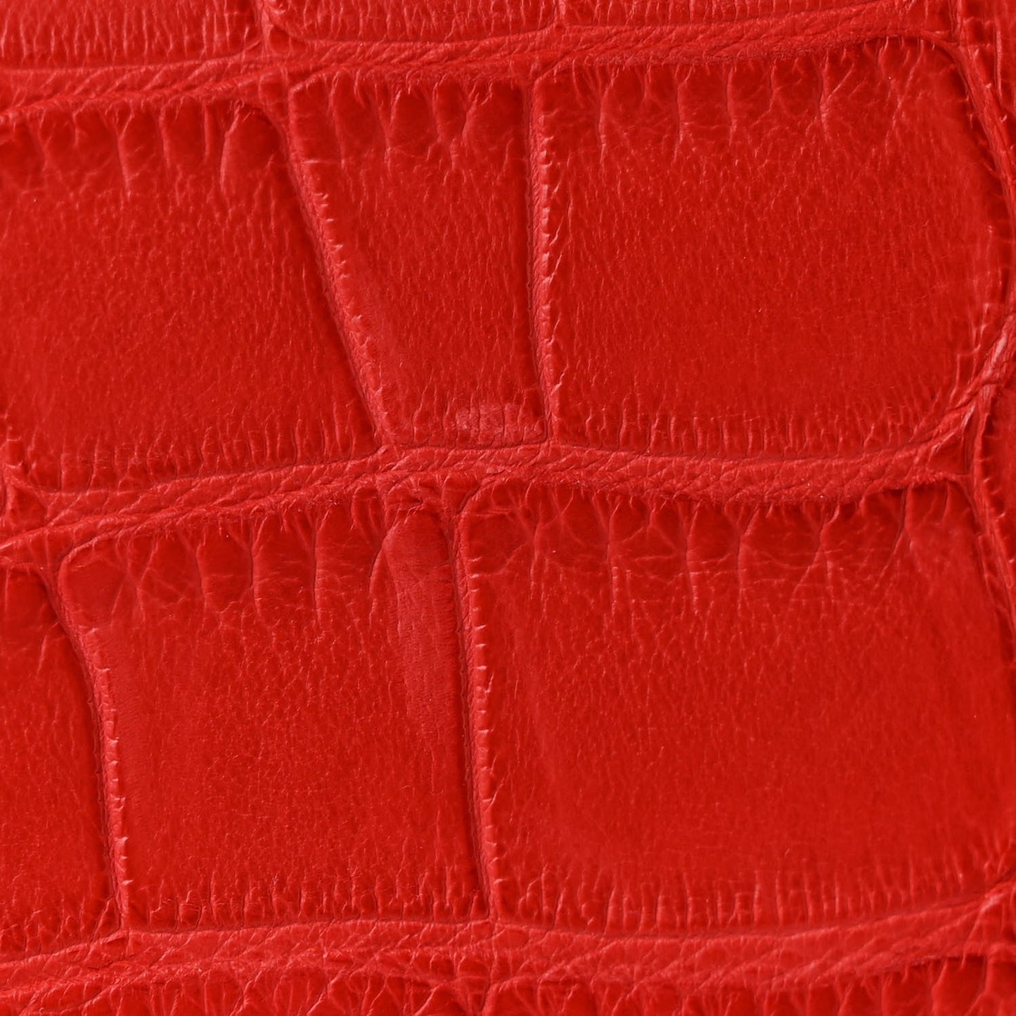 Alligator Jumbo Double Flap Red