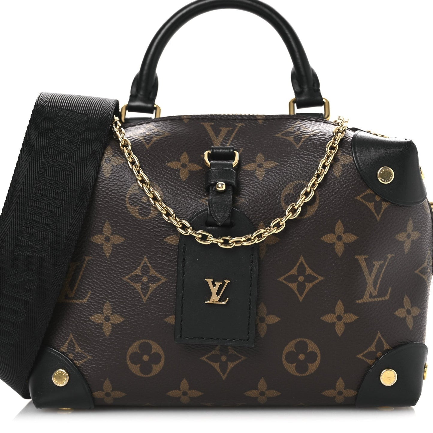 Monogram Petite Malle Souple Black