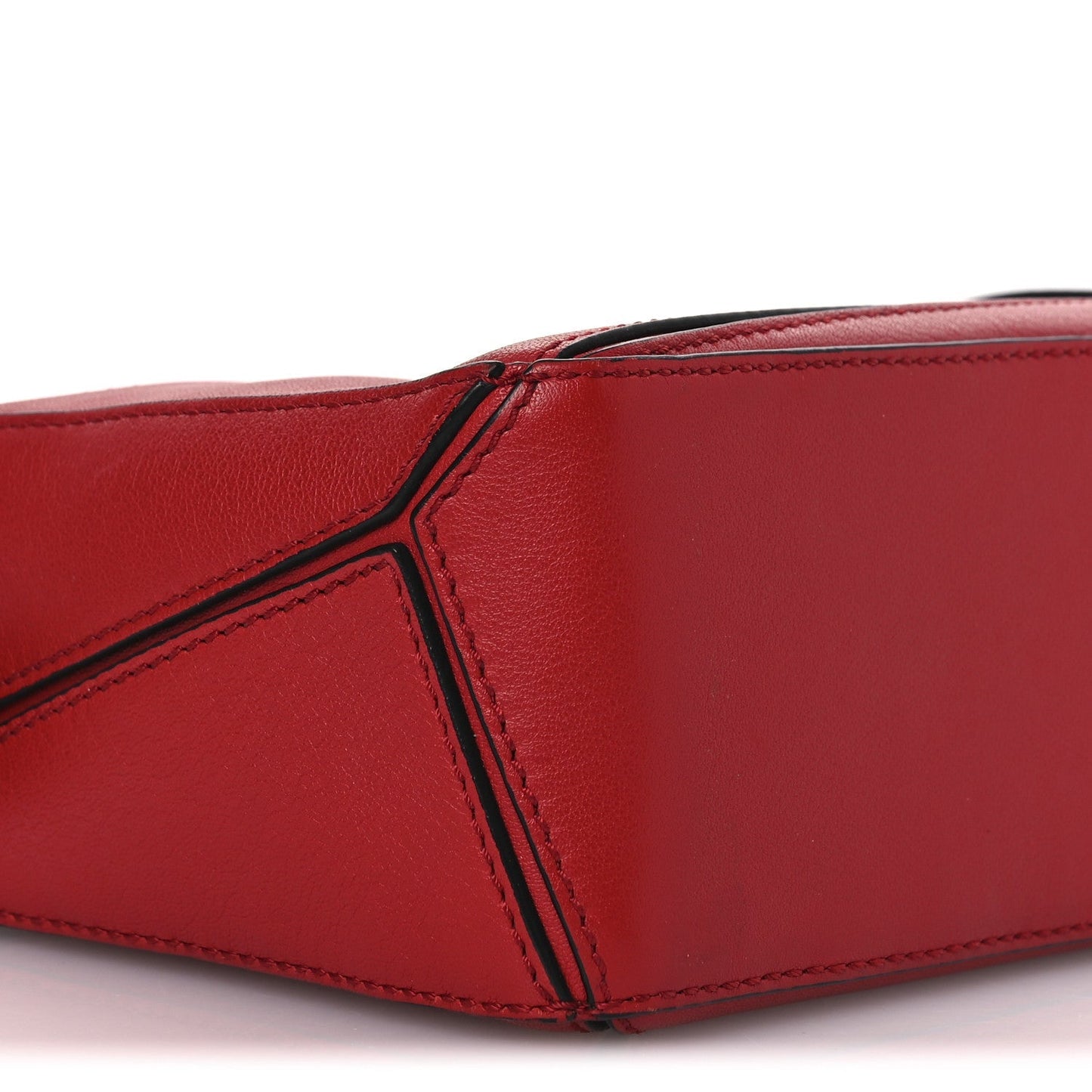 Calfskin Mini Puzzle Bag Pomodoro