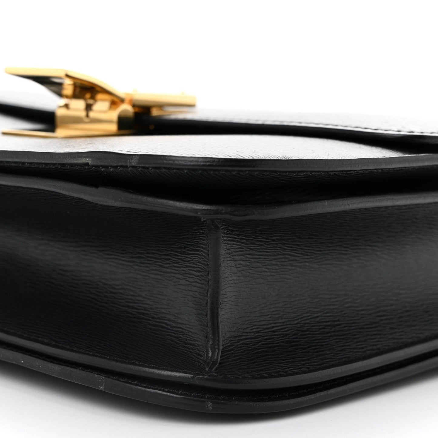 Liege Calfskin Medium Classic Box Flap Bag Anthracite