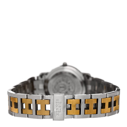 Stainless Steel 24mm Clipper Quartz Watch Gold