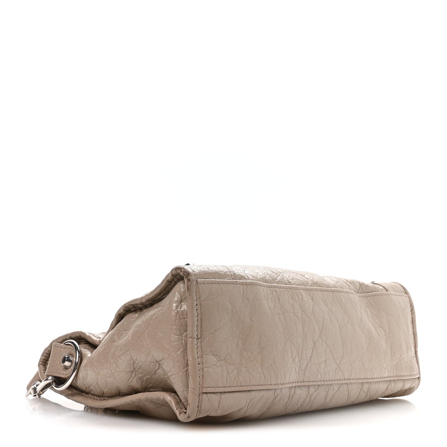 Agneau Arena Storico Silver Hardware Small Le City Beige