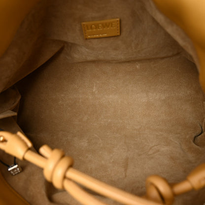 Mellow Nappa Donut Medium Chain Flamenco Knot Clutch Sahara