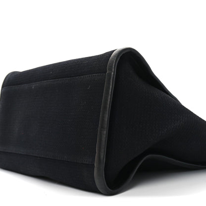 Canvas Medium Deauville Tote Black