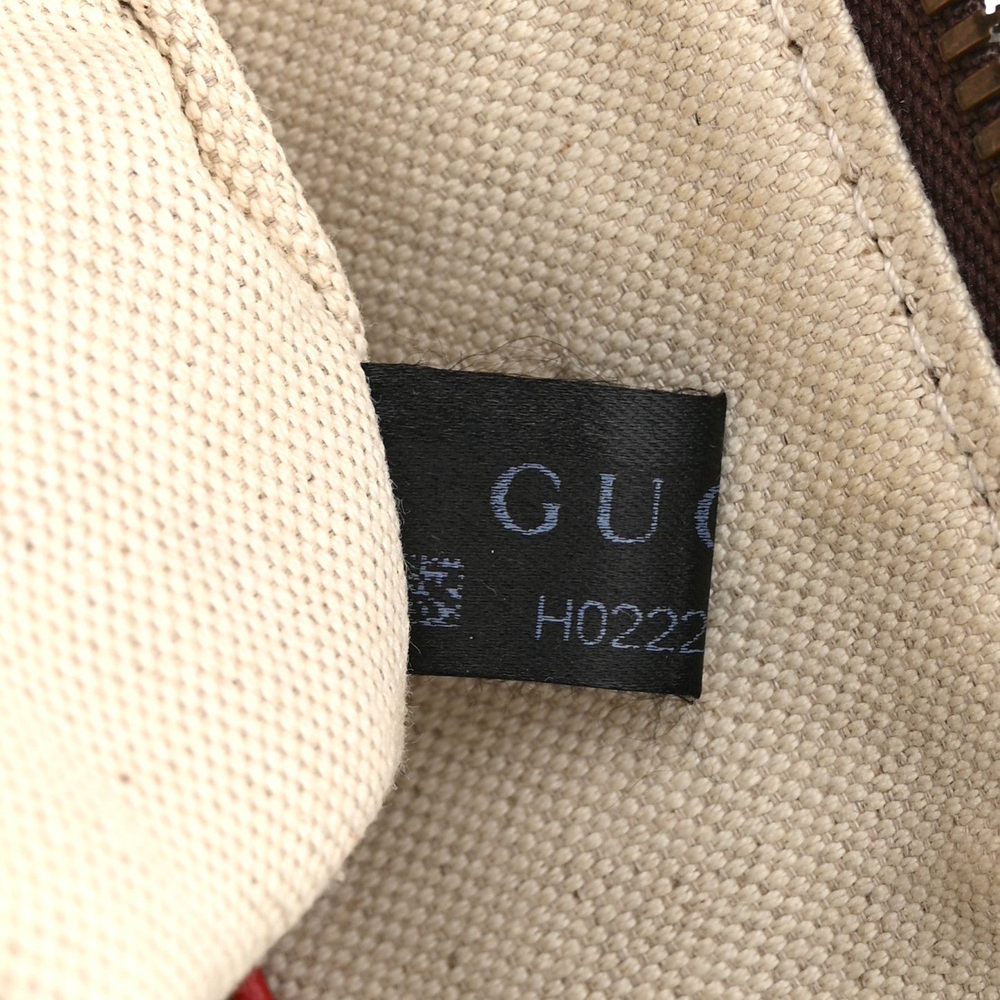 Soft GG Supreme Monogram Courrier Medium Duffle Bag Beige New Acero Multicolor