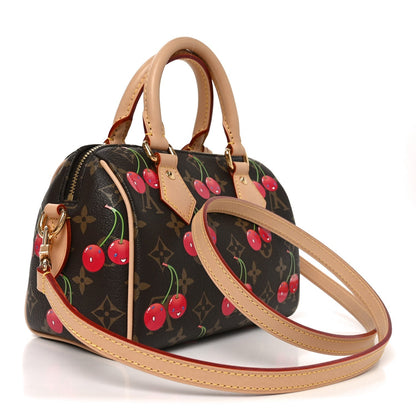 LV X TM Monogram Cerises Speedy Bandouliere 20