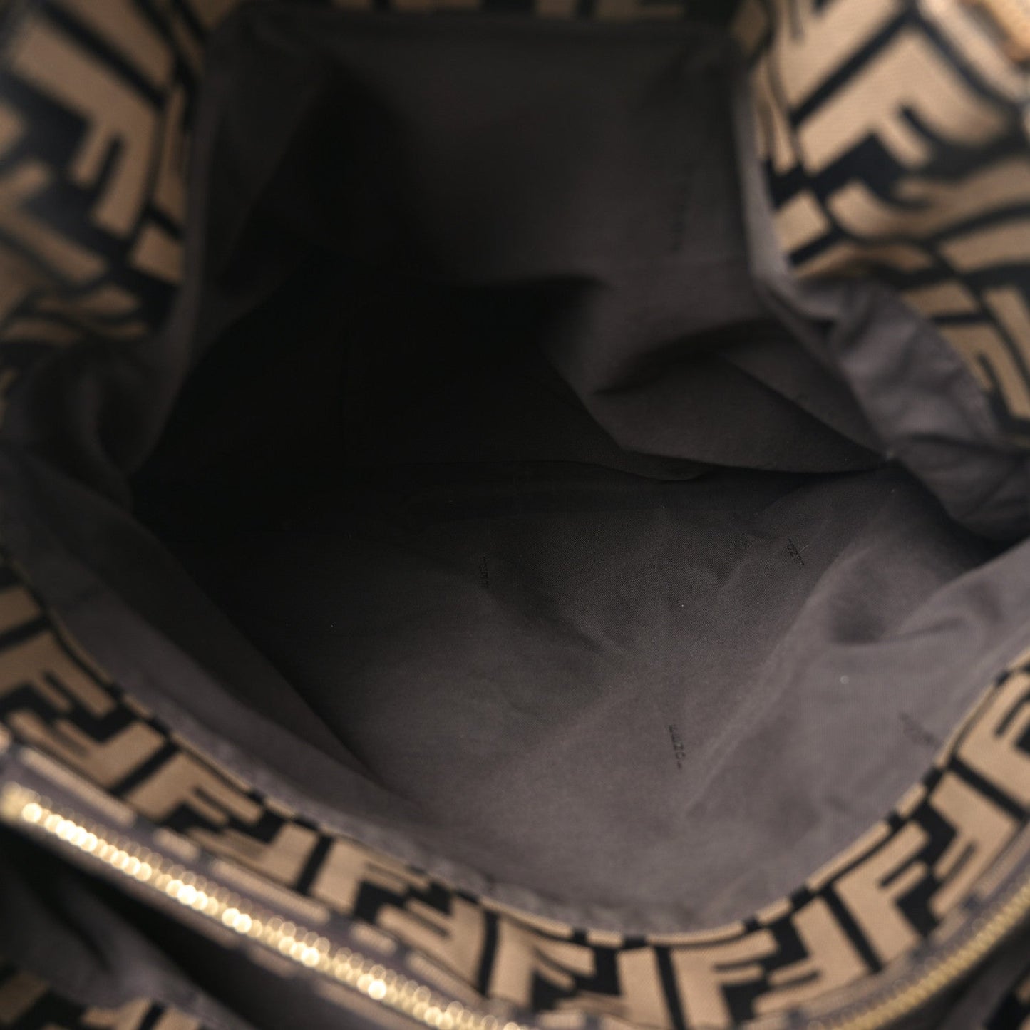 Metallic Lurex Zucca Mia Tote Bronze