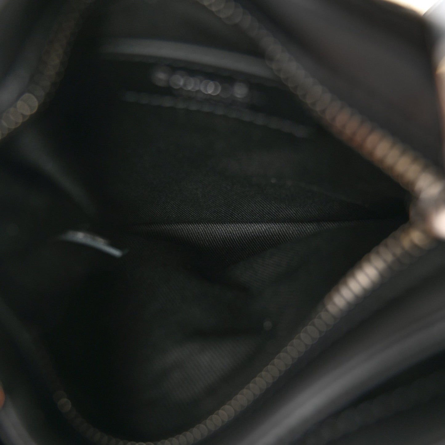 Lambskin Quilted Uniform Crossbody Bag Black