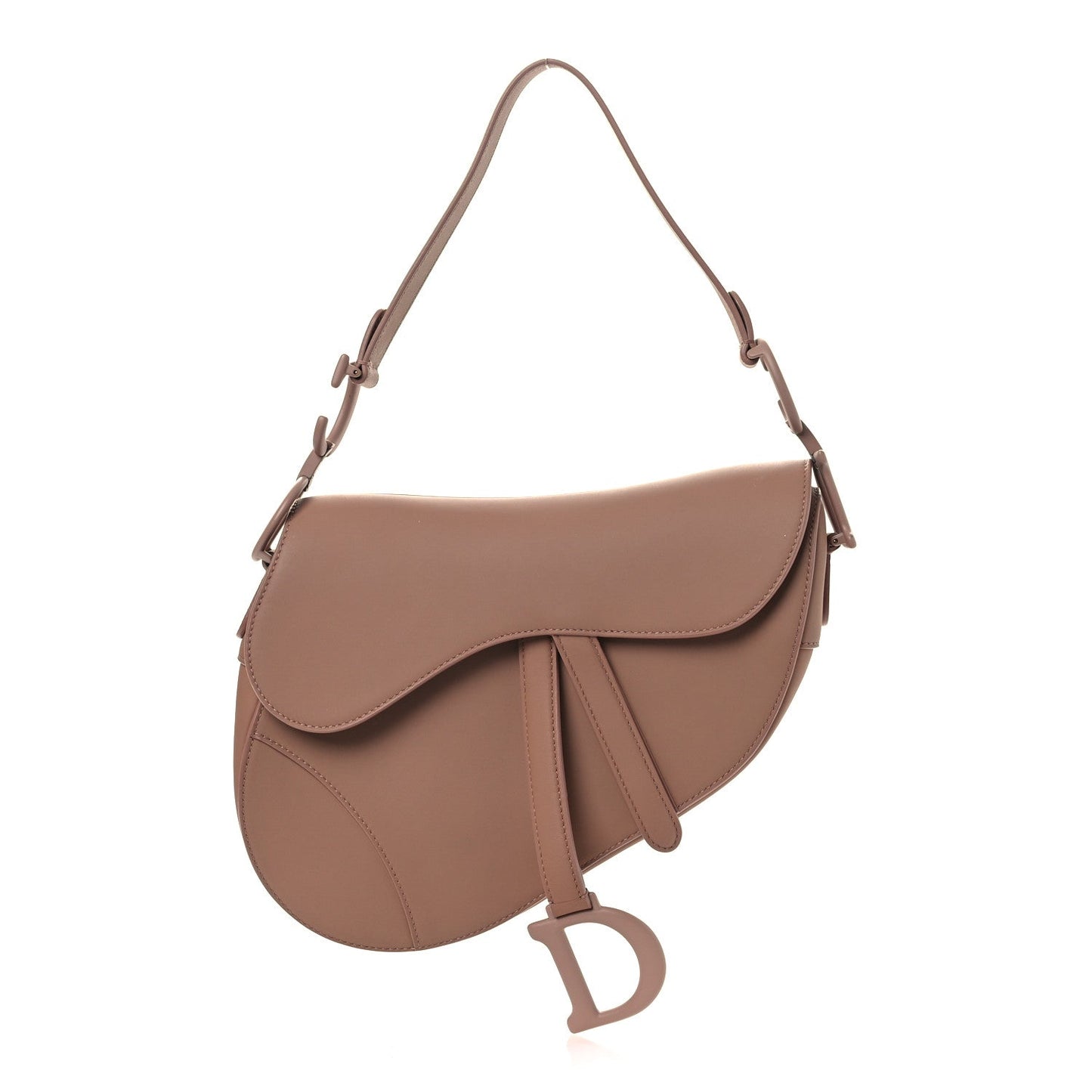 Ultra Matte Calfskin Saddle Bag Fard