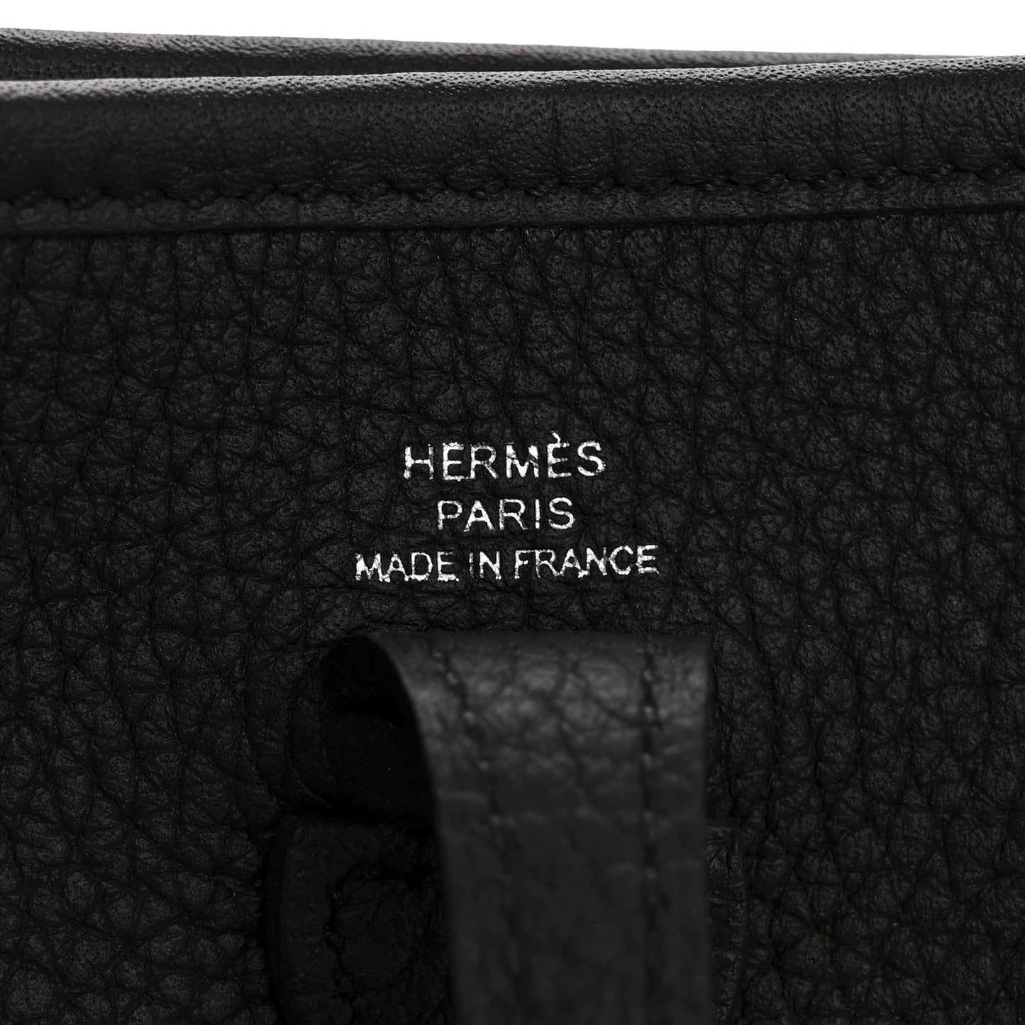 Taurillon Clemence Amazone Sangle Cavale Evelyne TPM Black White