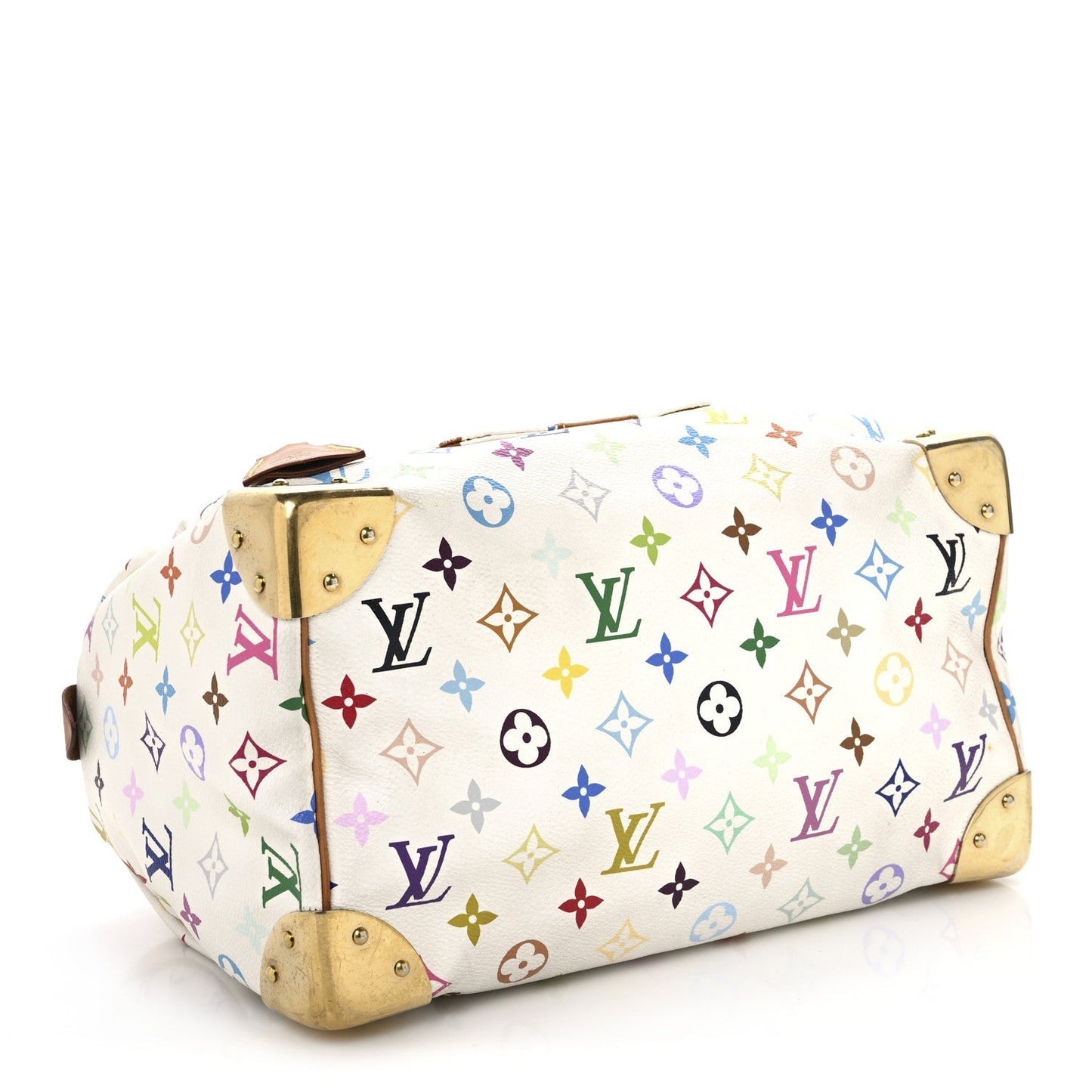 Monogram Multicolor Speedy 30 White