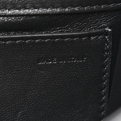 Calfskin Vlogo Small Loco Shoulder Bag Black