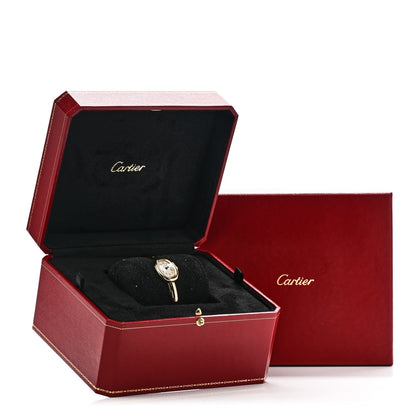 18K Yellow Gold 19mm Baignoire Quartz Watch