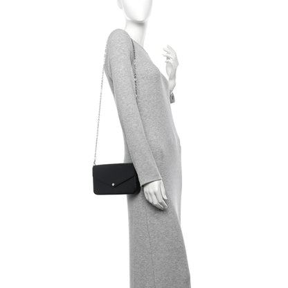 Epi Pochette Felicie Black