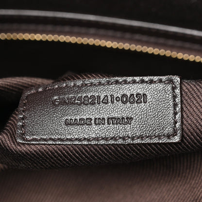 Canvas Smooth Calfskin Le Monogramme 72H Duffle Chestnut
