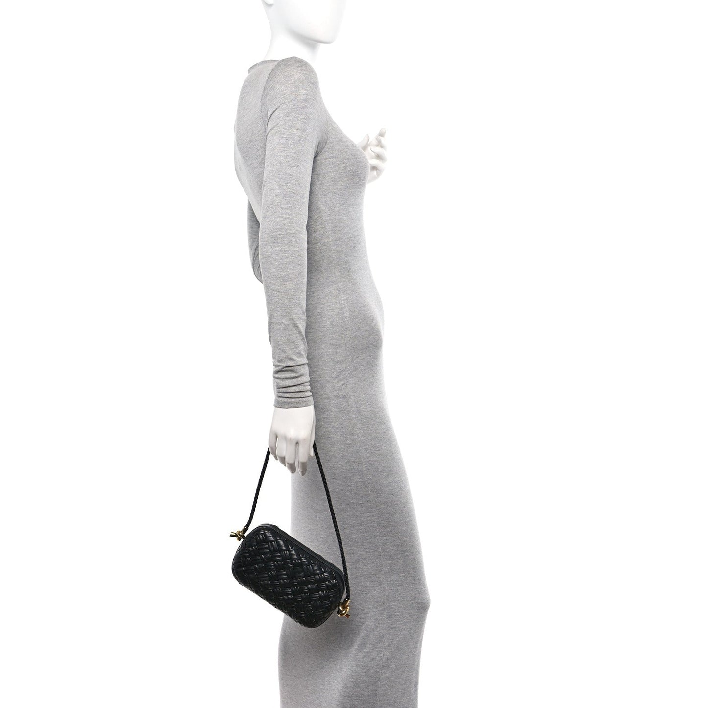 Foulard Intrecciato Intrecciato Knot On Strap Black