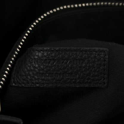 Grained Calfskin Baby Sac De Jour Souple Black