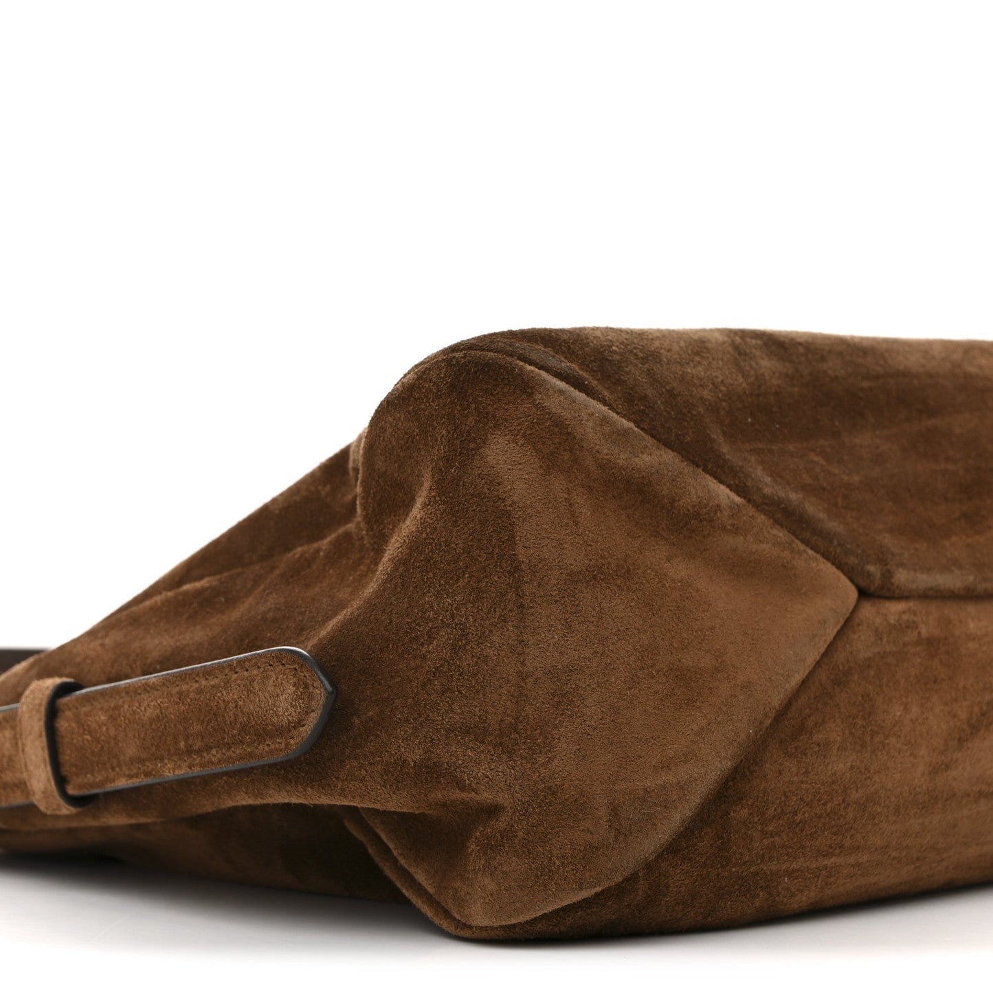 Scamosciato Suede Large Aimee Shoulder Bag Cacao