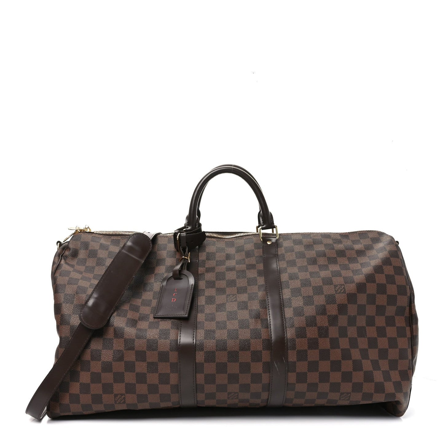 Damier Ebene Keepall Bandouliere 55