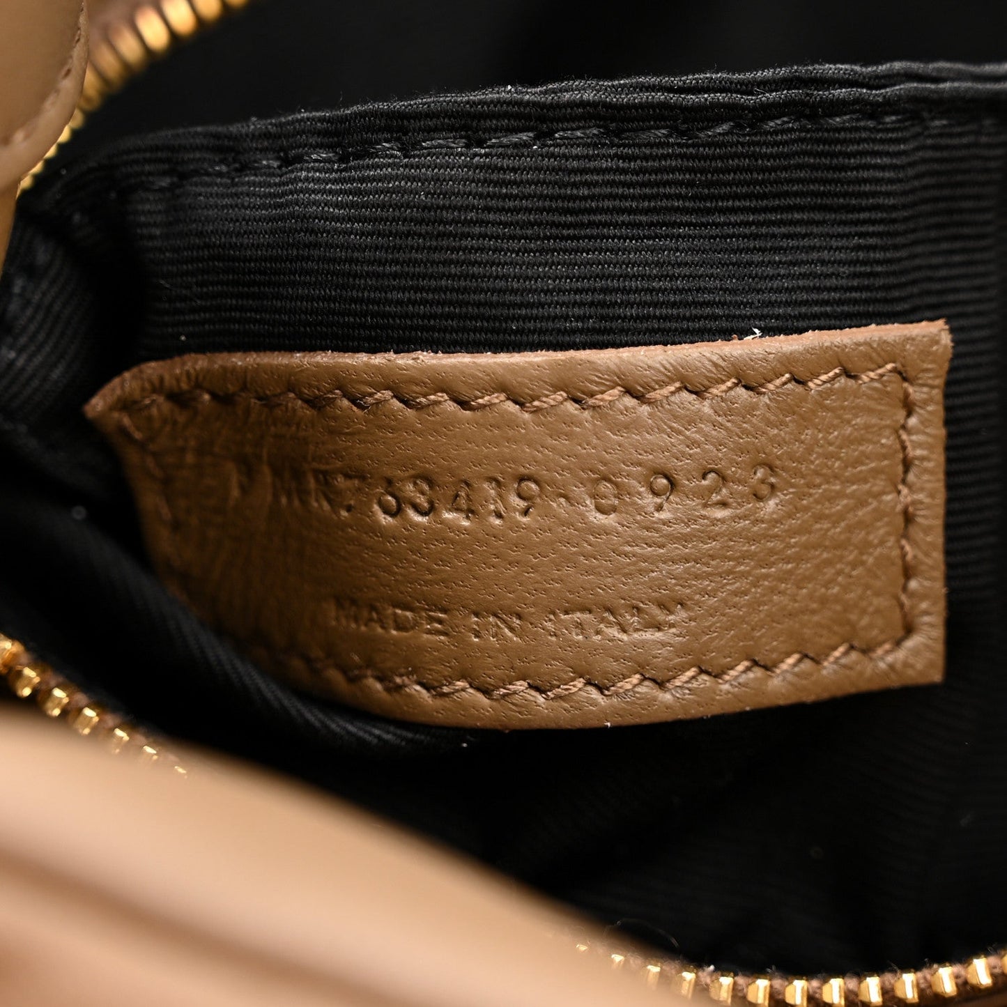 Padded Lambskin Le 5 A 7 Hobo Dark Peanut