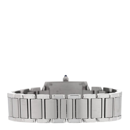 Stainless Steel 20mm Tank Francaise Quartz Watch