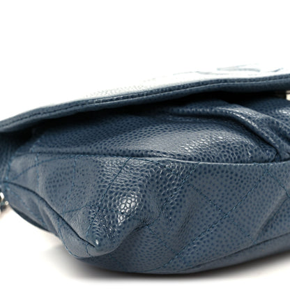 Caviar Half Moon Wallet On Chain WOC Blue