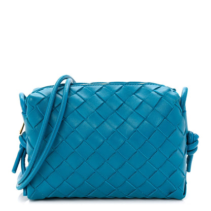 Nappa Intrecciato Mini Loop Camera Bag Blueprint