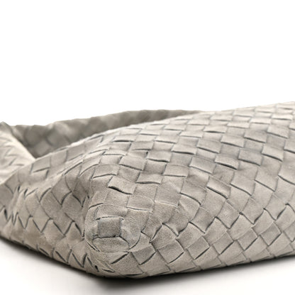 Suede Intrecciato Small Hop Sterling