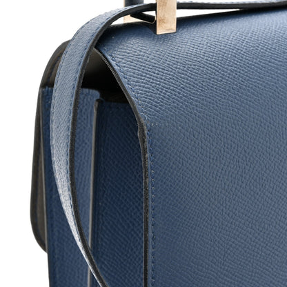 Epsom Constance Verso 24 Bleu Agate Gris Mouette