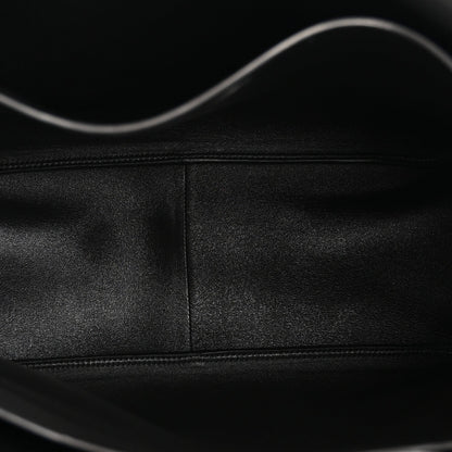 Vitello Daino Soft Large Dynamique Tote Black