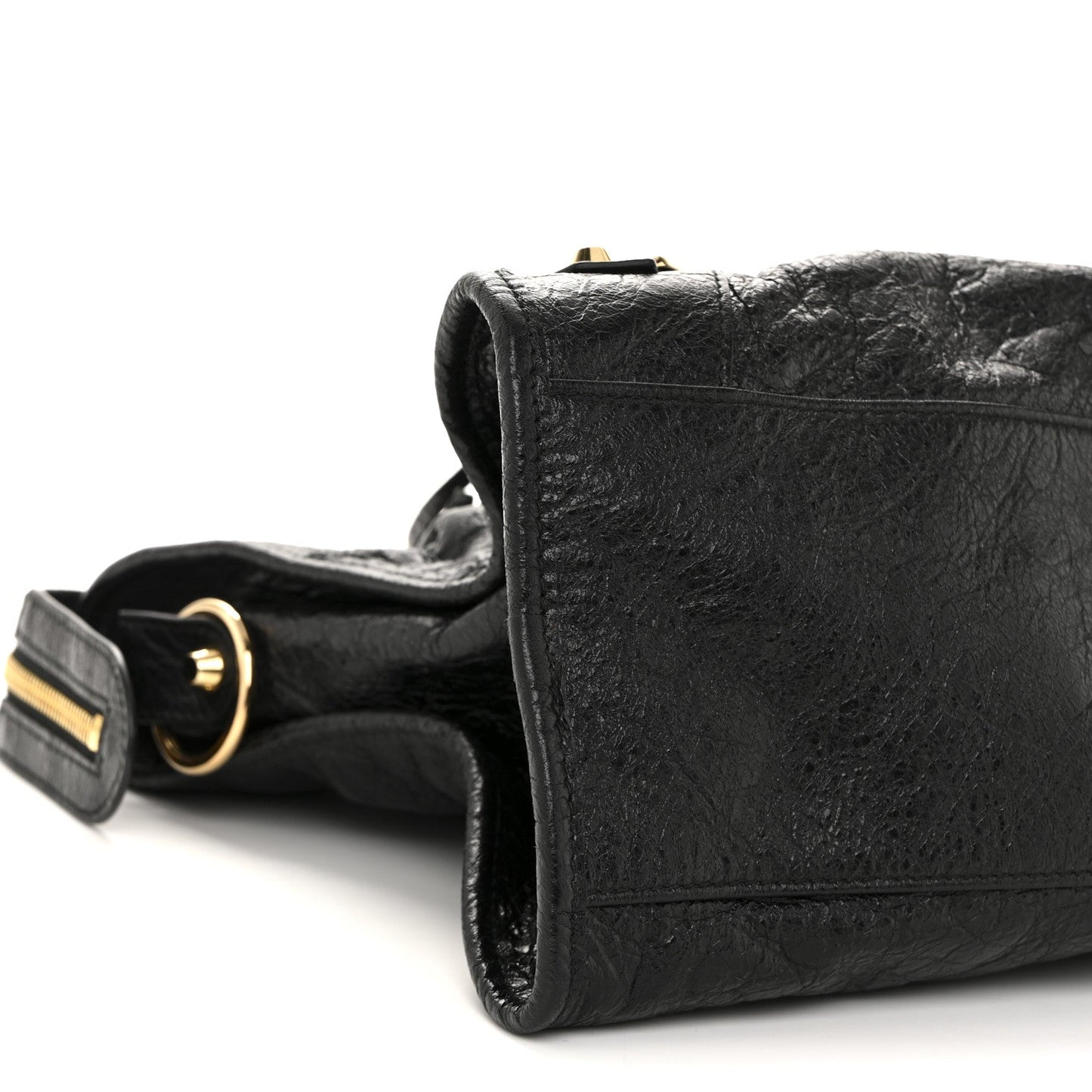 Agneau Classic Gold Hardware City Black