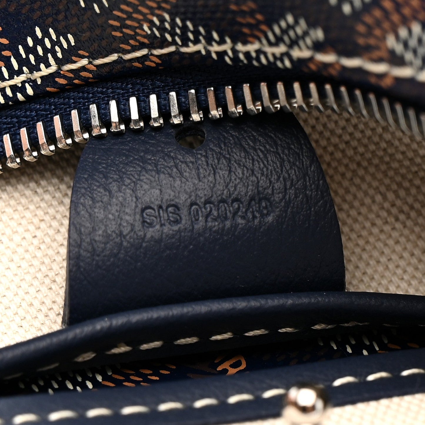Goyardine Artois MM Navy