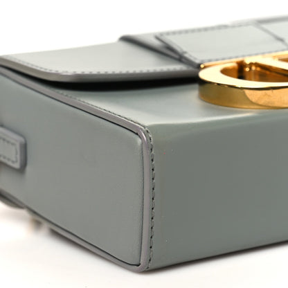 Box Calfskin 30 Montaigne Box Bag Gray