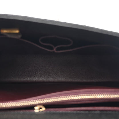 Caviar Quilted Medium Coco Handle Flap Black