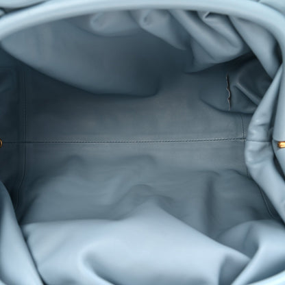 Smooth Butter Calf The Pouch Oversized Clutch Ice