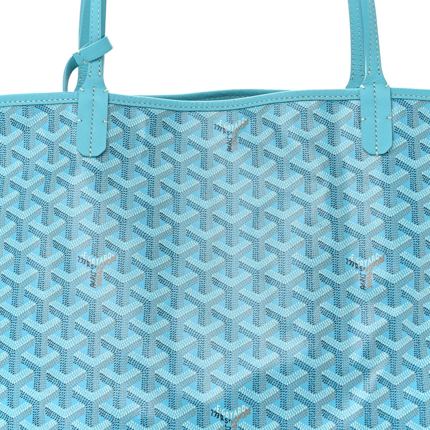 Goyardine Saint Louis GM Balise Beach Towel Set Turquoise
