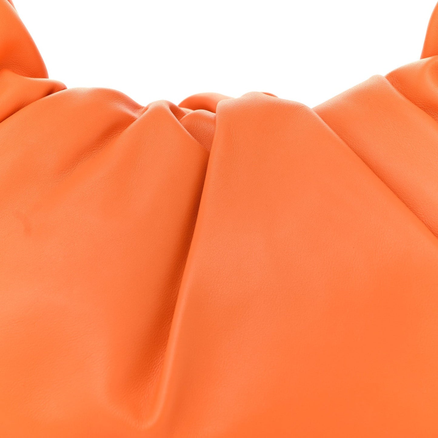 Smooth Butter Calfskin Small The Shoulder Pouch Light Orange