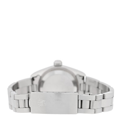 Stainless Steel 25mm Oyster Perpetual Watch Blue 67194
