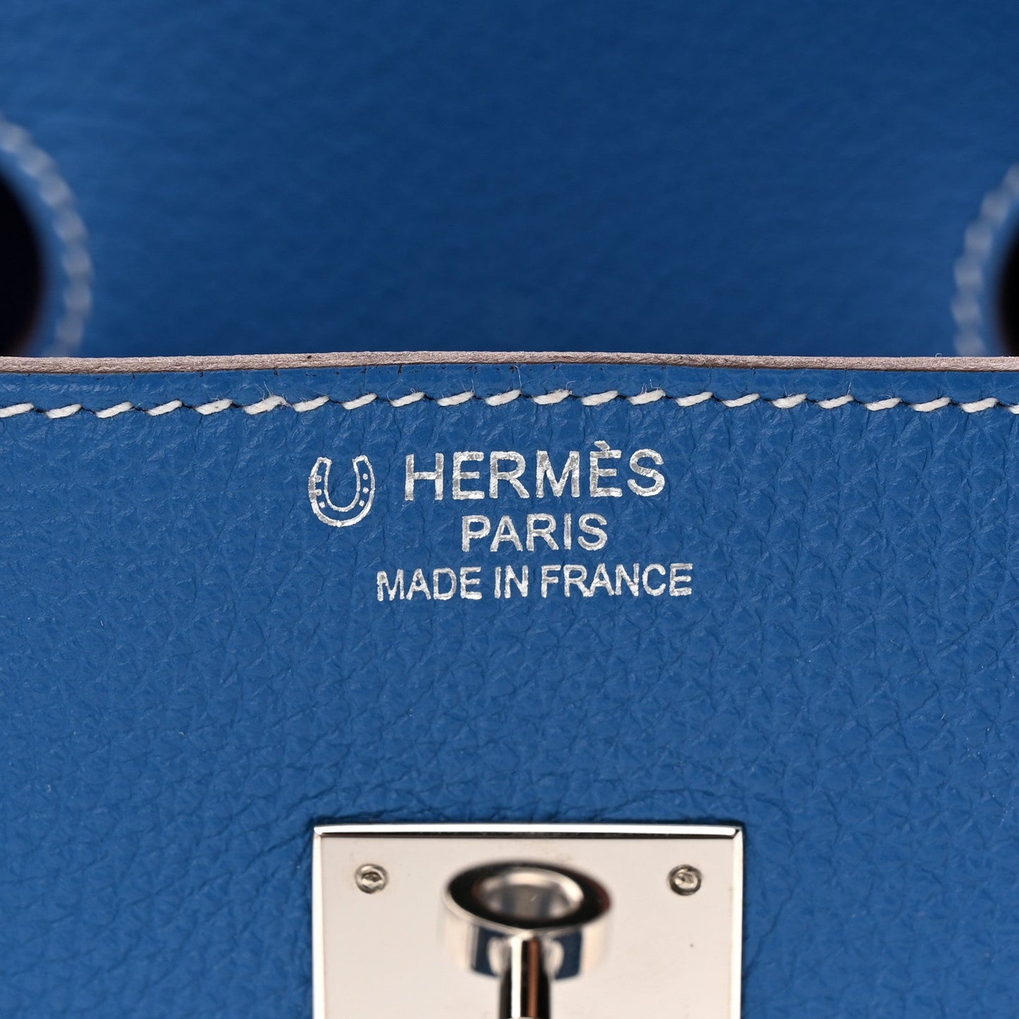 Togo Horseshoe Birkin 35 Mykonos Iris